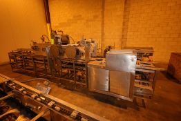 S/S Straight Line Pie Filler, with 9