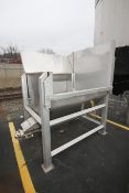 S/S Feed Auger Hopper, with Portable S/S Frame, with SEW Motor, Auger Length Aprox. 75