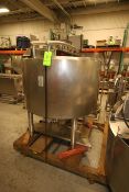 Cherry-Burrell Aprox. 250 Gal. S/S Cone Bottom Processor, with S/S Sweep Agitation, Internal Tank