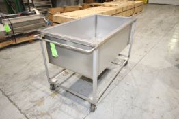 S/S Portable Totes, Internal Dims.: Aprox. 53-1/2