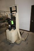 Crown 2,000 lb. CapacityWalk Behind Forklift, Truck Type: E, S/N 1A160311, with Aprox. 36