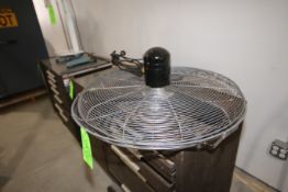 Industrial Fan, with S/S Framing (LOCATED IN YOUNGSTOWN, OH) (Rigging, Handling & Site Management