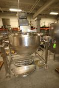 Feldmeier 150 Gal. S/S Kettle, S/N E-247-99, Min. Design Metal Temp. -20 F @ 150 PSI, Jacket MAWP