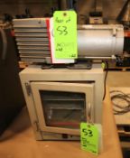 Fisher Scientific Vacuum Oven, Model 280, SN 10AZ-12, 120V, Includes GE 1/3 hp Vacuum Pump