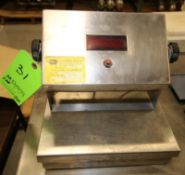 Doran S/S Digital Platform Scale, Model 7060, SN 77915, with 12