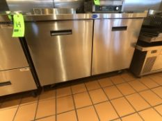 Randell (2) Door Worktop Refrigerator, Model 9302-7, 48