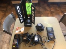 Long Range Systems, LLC Pager System, Includes (30) Stackable Coaster Pagers, Model RX-CS7, Long