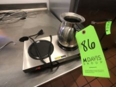 Boswell 2-Station Decanter / Warmer, Model THP, with Coffee Pot