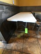 PDG Foldable Plastic Table, Approx. 70