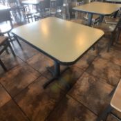(5) 2-Person Tables with (10) Walsh Simmons Seating Chairs, Approx. 2'6