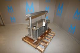 Mueller S/S Plate Heat Exchanger, M/N AT20SS F-10, S/N 223807, 1-Section with Aprox. (82) S/S Plates