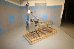 Line Source S/S Inclined Conveyor, M/N CV8016, S/N L02047, Overall Dims.: Aprox. 7 ft L x 12