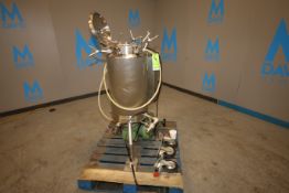 Terlet Vertical Scraped Surface S/S Heat Exchanger, SN 88 134, with 30