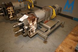 APV 5 hp Positive Displacement Pumps, Size: R4HD, S/N K-16688-96, with (2) Rubber Impellers, with