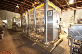 Hartness International Accumulation Conveyor System, S/N W64799H, with 3-Tier Dual Lane Conveyor