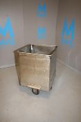 S/S Portable Totes, Internal Dims.: Aprox. 24-1/2