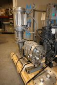 WCB 7.5 hp Positive Displacement Pump, M/N 060, S/N 455423R1 08, with 2-1/2