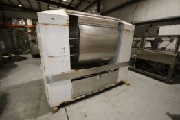 Double Wall S/S Dough Mixer, with 15/60 hp Bottom Mounted Motor, 885/1775 RPMs, with On Board