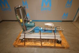 Moyno Progressing Cavity Pump, Type 1FG3 SSO, SN AM2079 - 1, with 1.5