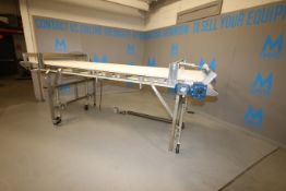 Straight Section of S/S Conveyor, Overall Dims.: Aprox. 150