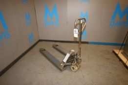 Dayton S/S Hydraulic Pallet Jack, M/N 2ZE 62, with Aprox. 48