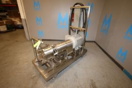 Hydro Dynamics Shockwave Power Reactor, Model Sanitary SPR, SN Lease SPR, Size 10