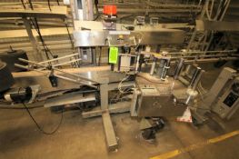 Label Aire Model 2115-CD Wrap Around Labeler System with 12ft Long 4.5