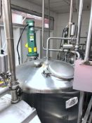 Cherry Burrell 850 Gallon Vertical Mix Tank