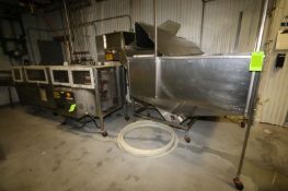 Pace Bottle DeScrambler Sytem: Includes S/S Hopper with Elevator; 74