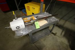 Graco SaniForce Pneumatic S/S Barrel Pump, M/N 24E839, with Aprox. 38