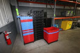 Lot of Assorted Brownberry & Nest Plastic Bins, Internal Dims.: Aprox. 25-1/2