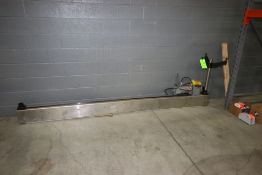 Straight Section of S/S Product Conveyor, with Aprox 4