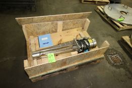 Arde Barinco S/S Mixer, M/N CJ-20, with 3 hp S/S Clad Motor, with Aprox. 24-1/2