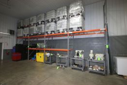 6-Sections of Pallet Racking, Includes (8) Aprox. 195