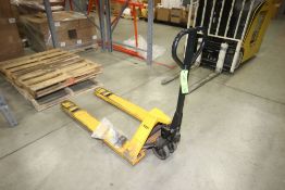 Uline 5,500 lb. Capacity Hydraulic Pallet Jack, M/N H-1043, with Aprox. 48