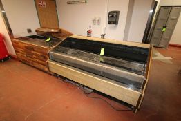 Oasis Open Top Display Cases, M/N P63941R, Overall Dims.: Aprox. 77