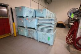 Saeplast Plastic Insulated Ice Containers, Internal Dims.: Aprox. 45