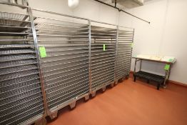 S/S Wire Shelf Portable Smokehouse Racks, Overall Dims.: Aprox. 40