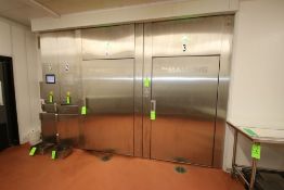 BULK BID LOTS 49 - 52 INCLUDES: 2017 Mauting S/S Dual Door Smokehouse, Type UKMH 2001.E-LPL, S/N