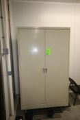 Double Door Storage Cabinet, Overall Dims.: Aprox. 48