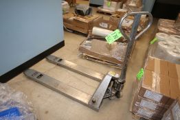 S/S Hydraulic Pallet Jack, with Aprox. 48