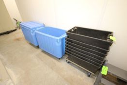 (2) Portable Ice Bins, Internal Dims.: Aprox. 35
