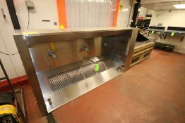 CaptiveAire S/S Hood System, Overall Dims.: Aprox. 108