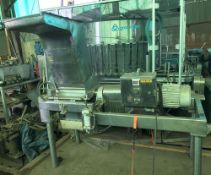 Fitzpatrick Guilioriver Mill. Model 14L X 14D. 5 Hp, 220 Volts, 1730 RPM, 3 Phase, 60 Hz.(As shown