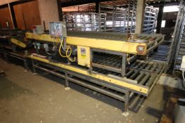 4-Sections of Conveyor, Including (3) H & CS Roller Conveyor, 3-Sections Aprox. 124