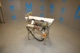 STI Straight Section of S/S Conveyor, with Leeson 1/0.75 hp Drive, 1725/1425 RPM, with Aprox. 39