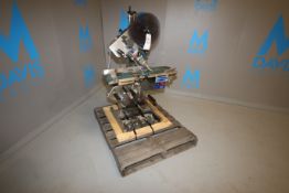 2005 AEW Delford Systems S/S Inline Labeler, Model LS40, S/N LS4009 with 7-1/2