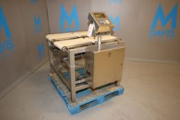 Dataweigh In-Line Dual Lane S/S Checkweigher, M/N AP22-67K-4EH2-SS-D, S/N 05060176, with 2-Lane