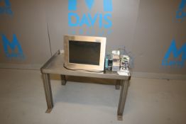 Nematron Touchscreen Display, M/N ePC11550T-T7500-2GB-HD-DVD-XP-SS, S/N 2010120043, with S/S Clad,