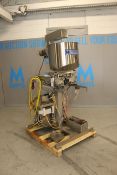 Hinds-Bock S/S Dual Depositor, M/N 2P-01S, S/N 7336, with (2) Ampco S/S Pumps, with Aprox. 1-1/2